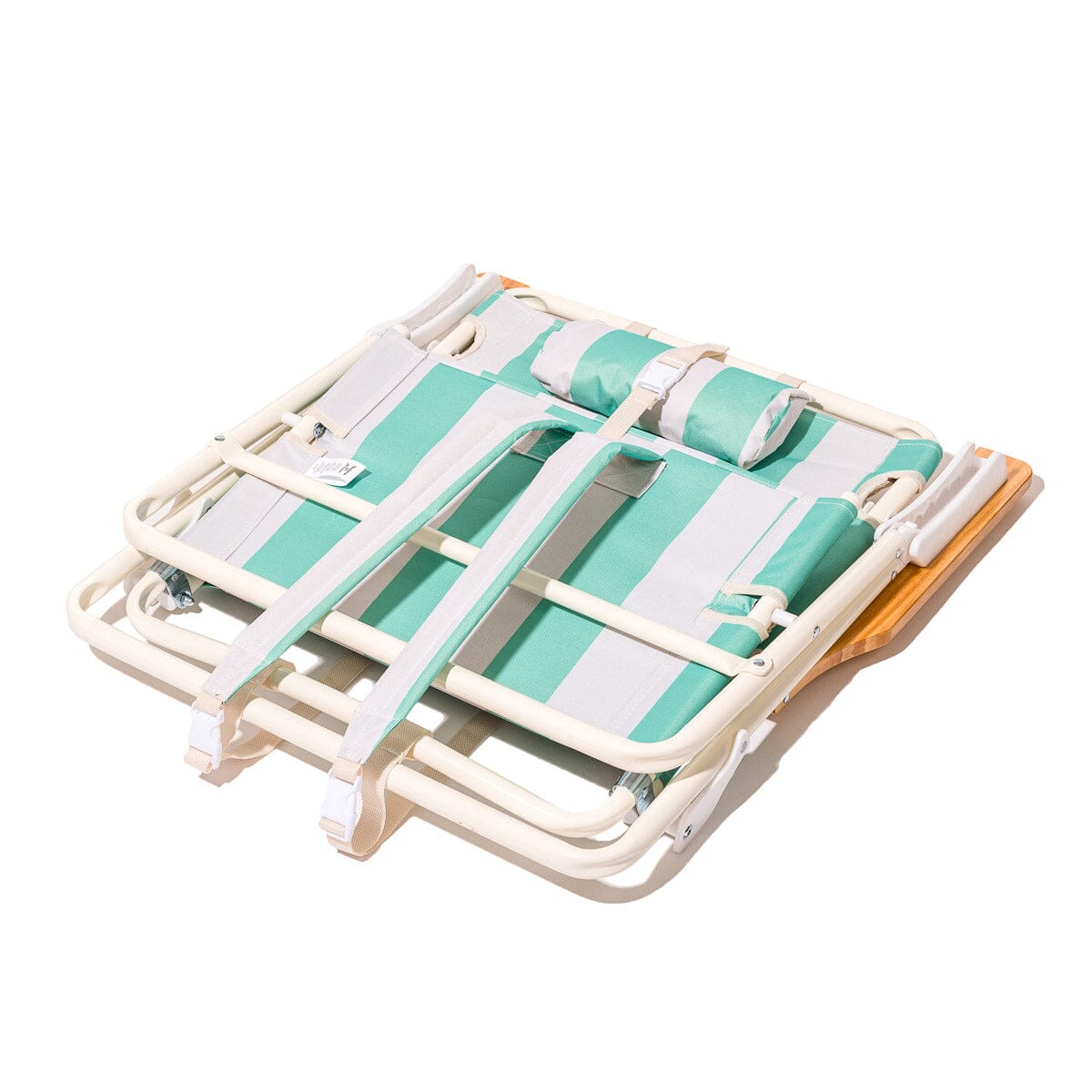 The Mañana Chair - Last Mango Green Stripe