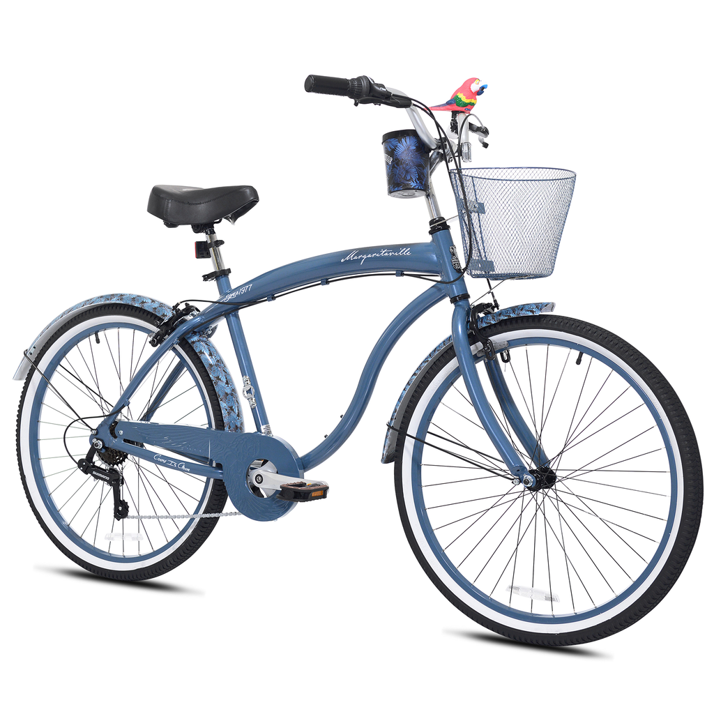 Margaritaville Coast is Clear Bicycle - Grey Blue
