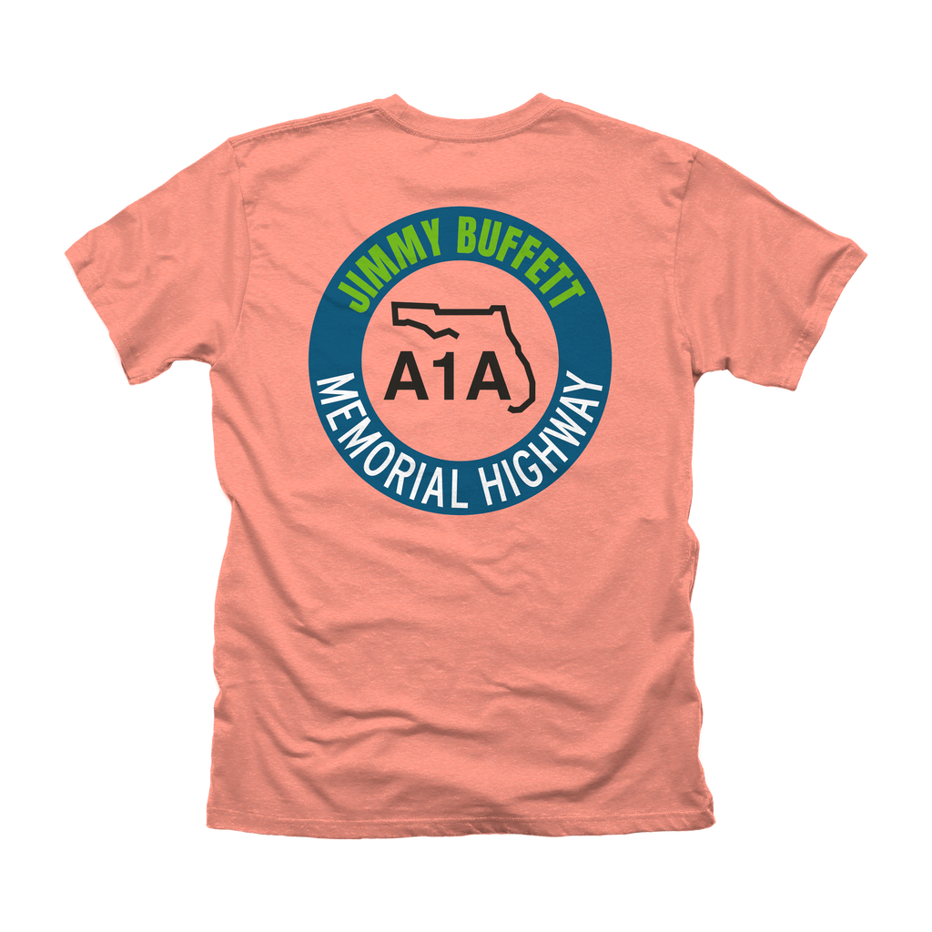 A1A Jimmy Buffett Memorial Highway T-Shirt