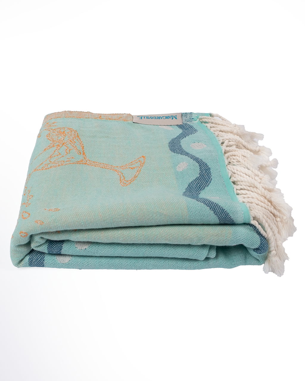 Margaritaville Splash Glass Sand Cloud Beach Towel