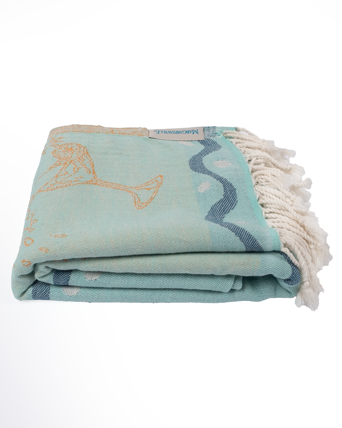 Margaritaville Splash Glass Sand Cloud Beach Towel