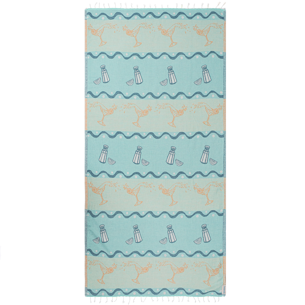 Margaritaville Splash Glass Sand Cloud Beach Towel