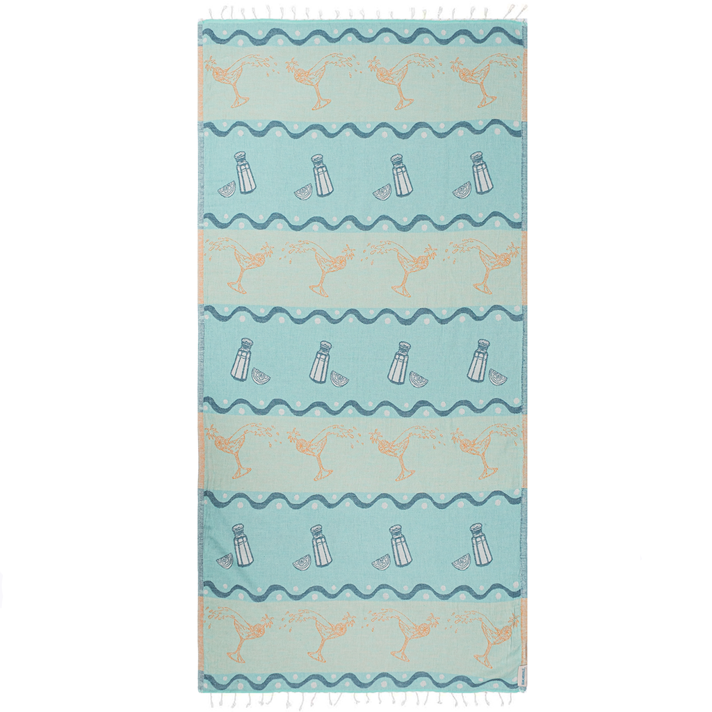 Margaritaville Splash Glass Sand Cloud Beach Towel