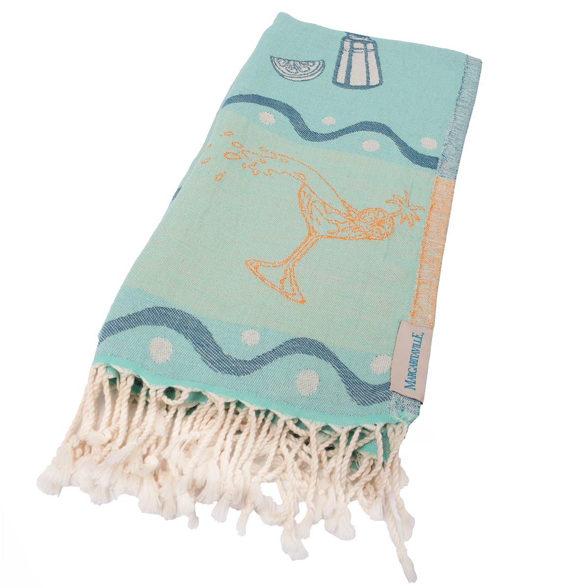 Margaritaville Splash Glass Sand Cloud Beach Towel