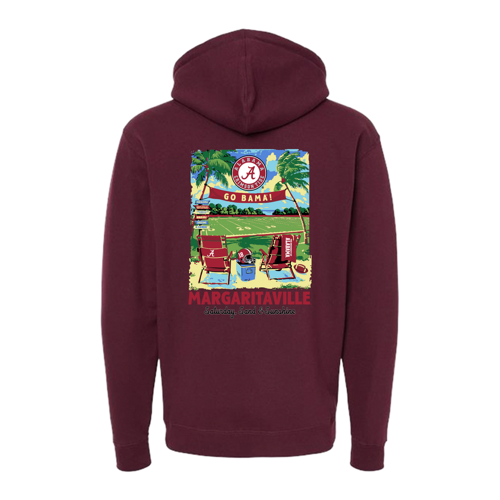 Margaritaville x Alabama Crimson Tide Collab Hoodie