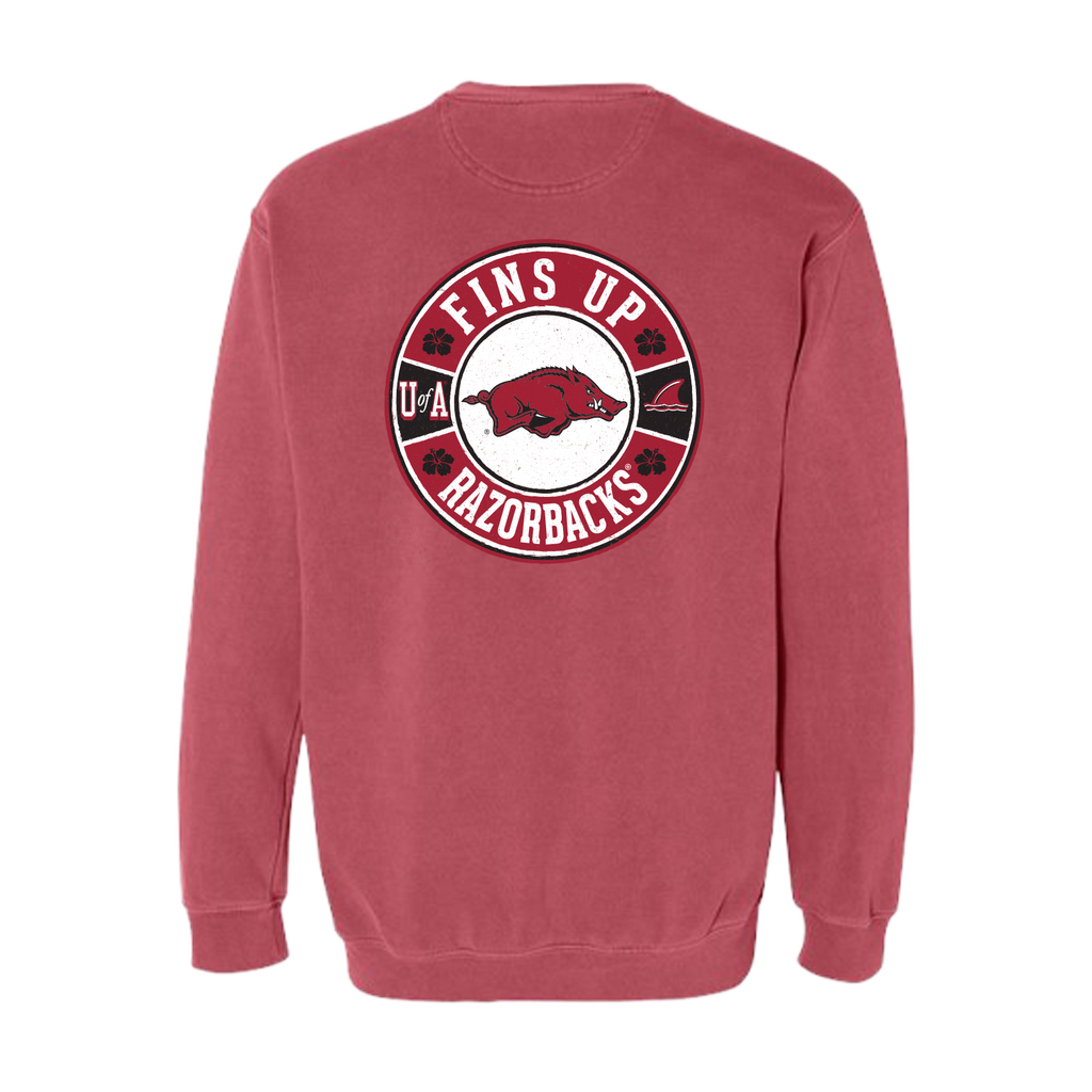 Margaritaville x Arkansas Razorbacks Collab Fins Up Crew
