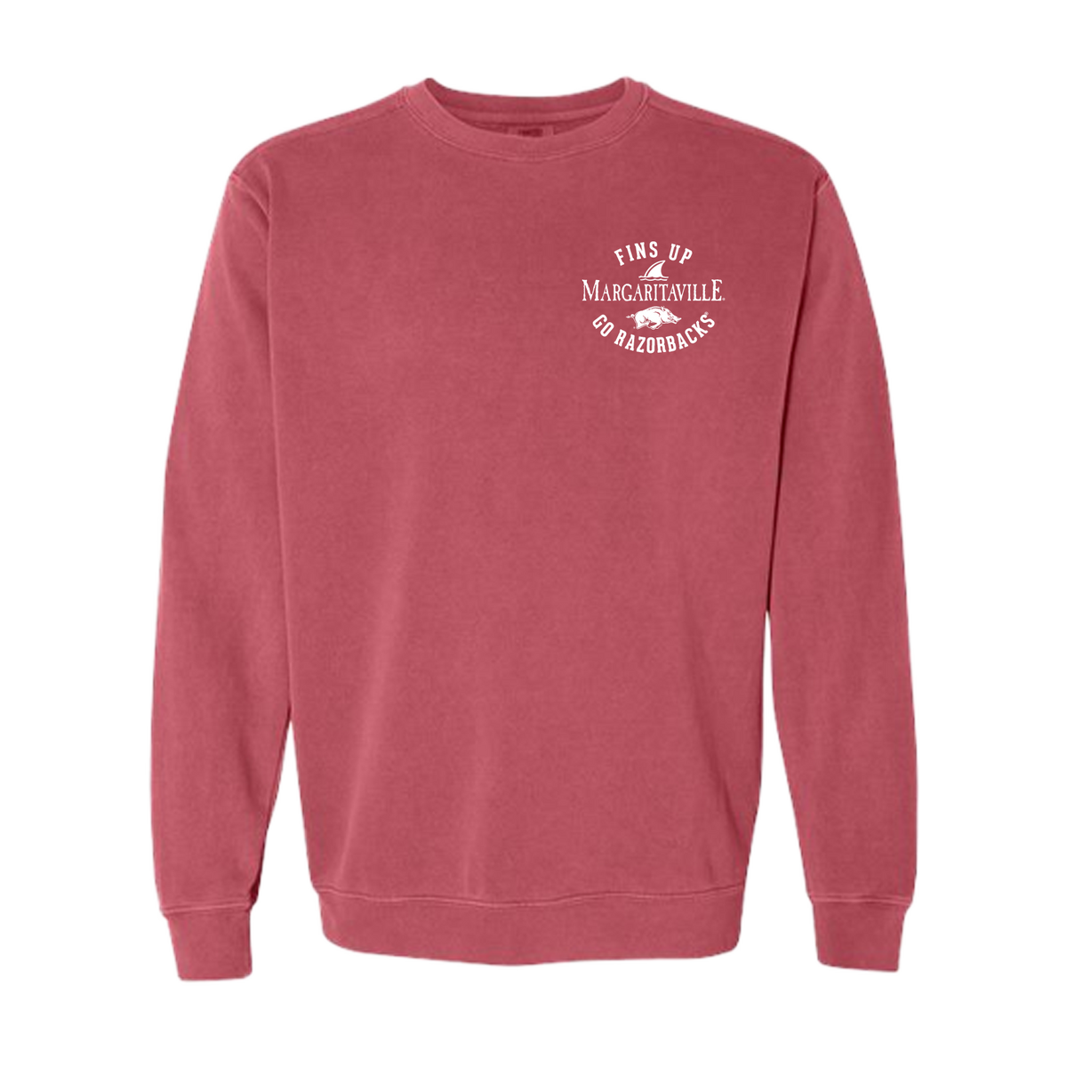 Margaritaville x Arkansas Razorbacks Collab Fins Up Crew