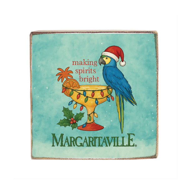 Making Spirits Bright Wood Block