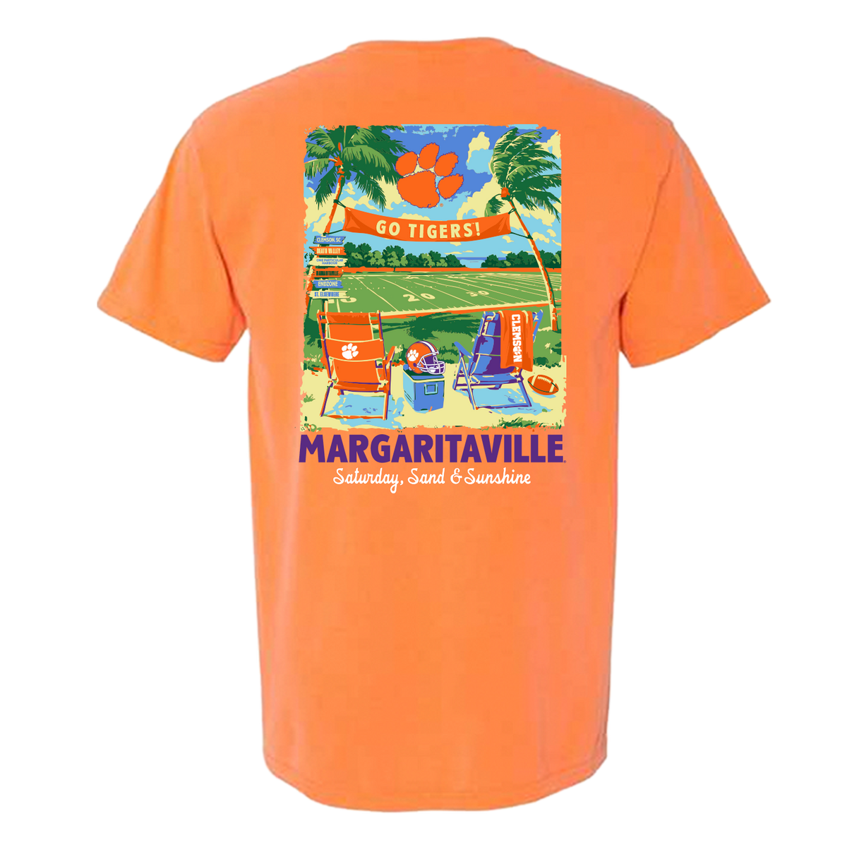 Margaritaville x Clemson Tigers Collab Tailgate T-Shirt