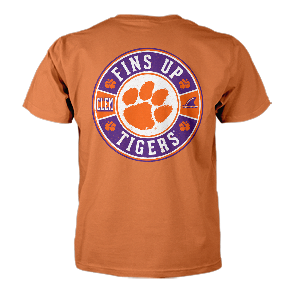 Margaritaville x Clemson Tigers Collab Fins Up T-Shirt