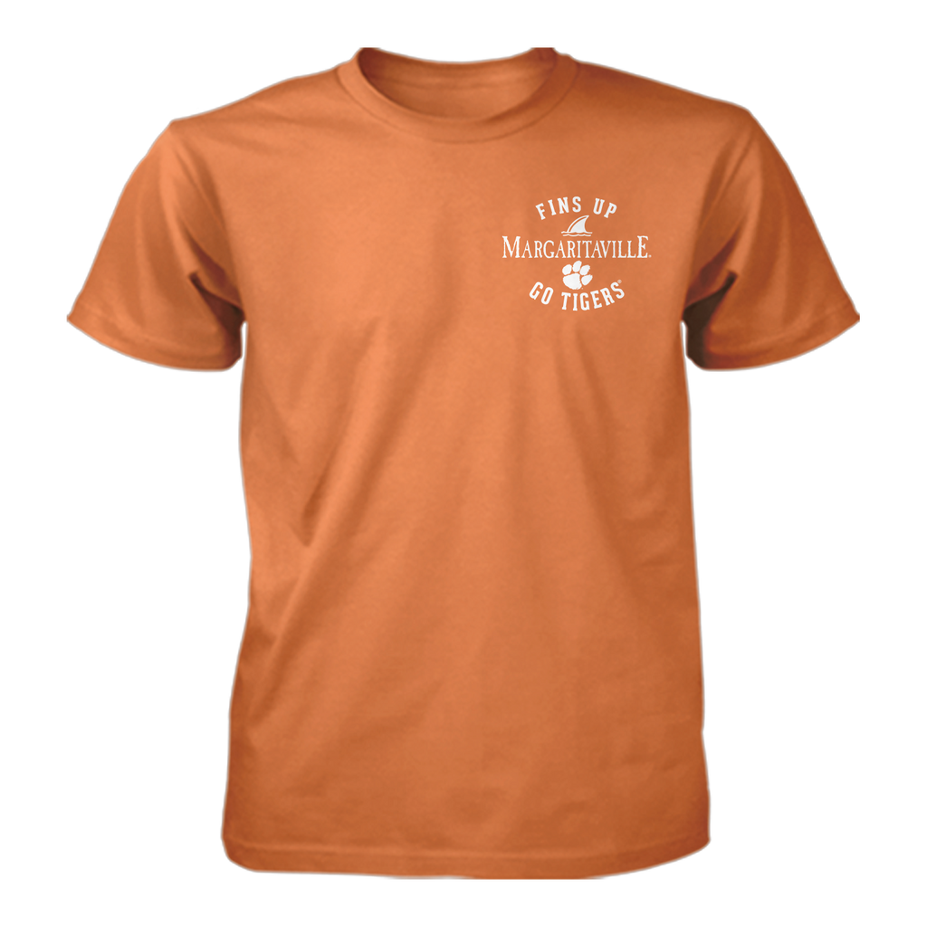 Margaritaville x Clemson Tigers Collab Fins Up T-Shirt