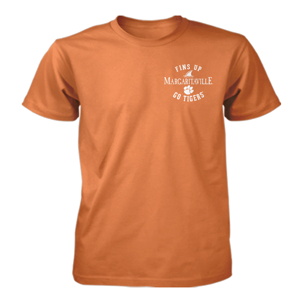 Margaritaville x Clemson Tigers Collab Fins Up T-Shirt