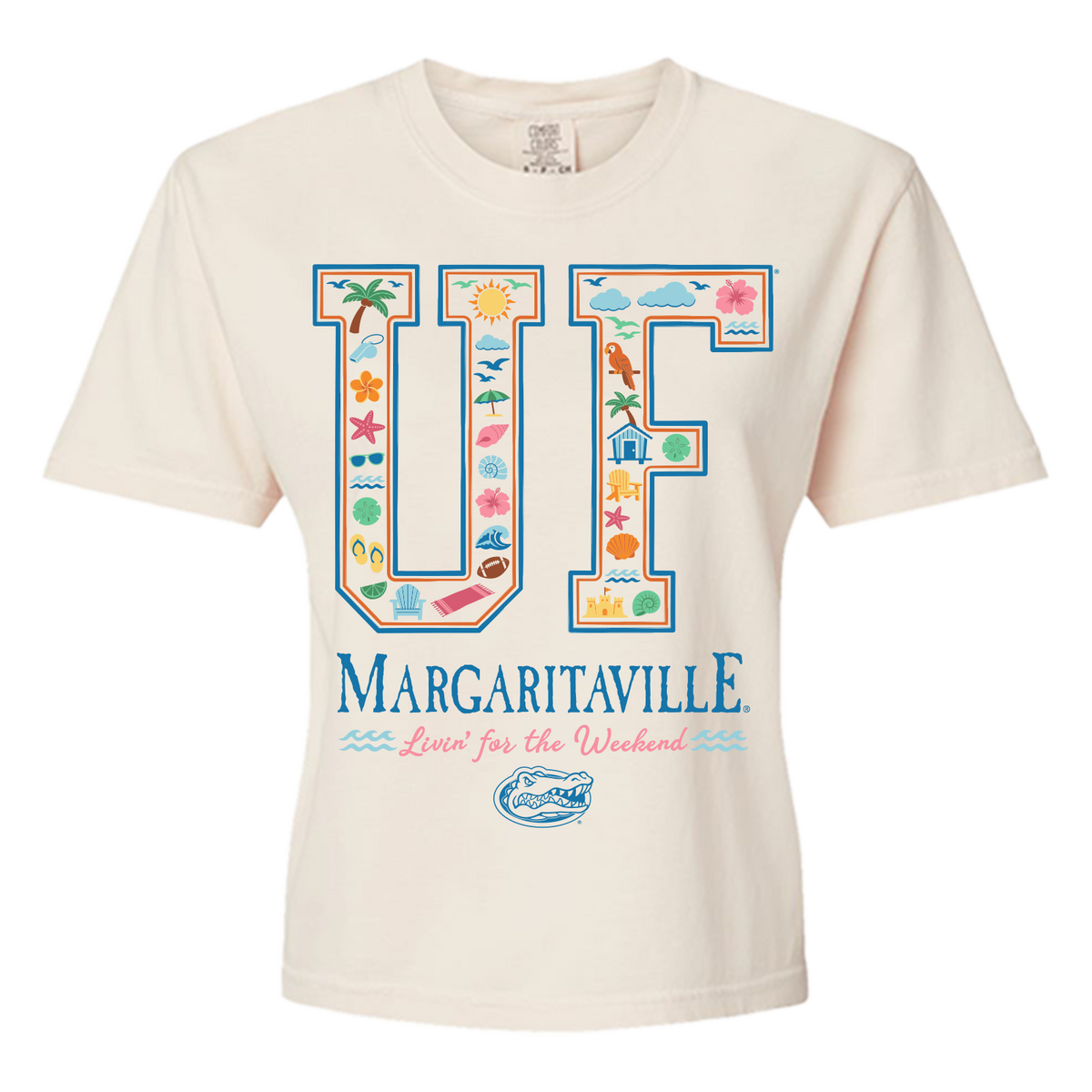 Margaritaville x Florida Gators Collab Letters T-Shirt