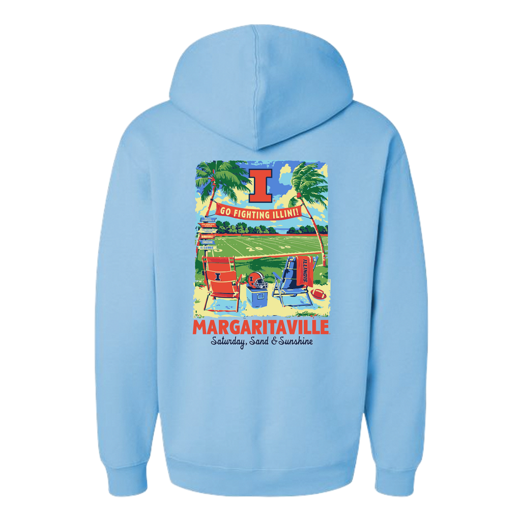 Margaritaville x Illinois Fighting Illini Collab Tailgate Hoodie