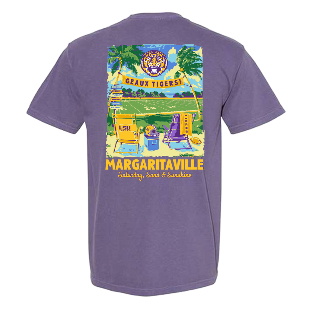 Margaritaville x LSU Tigers Collab Tailgate T-Shirt