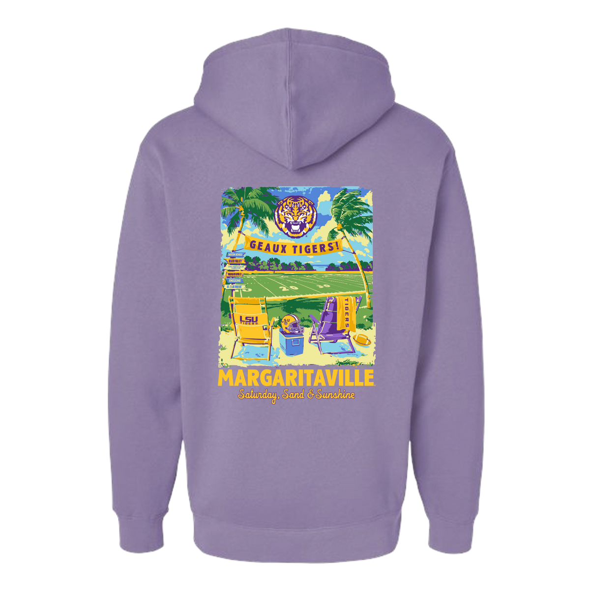 Margaritaville x LSU Tigers Collab Hoodie
