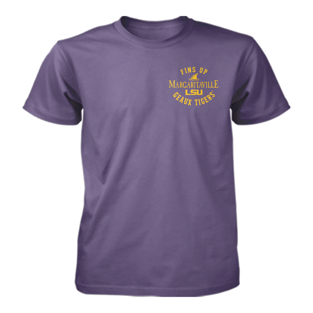 Margaritaville x LSU Tigers Collab Fins Up T-Shirt