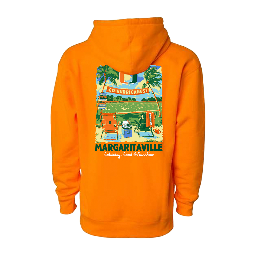 Margaritaville x Miami Hurricanes Collab Hoodie