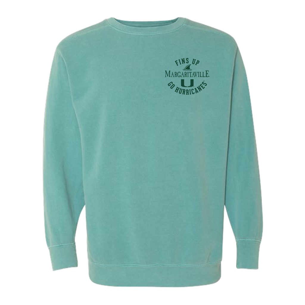 Margaritaville x Miami Hurricanes Collab Fins Up Crew