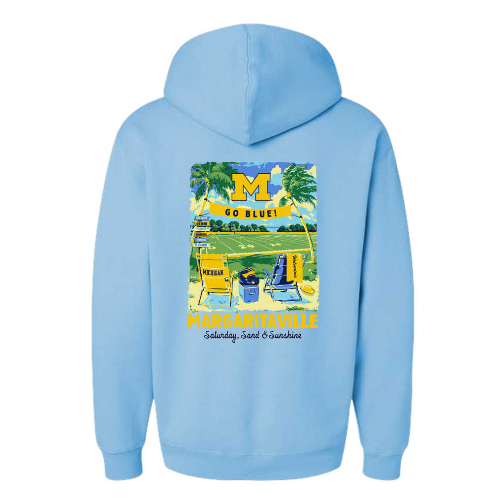 Margaritaville x Michigan Wolverines Collab Tailgate Hoodie