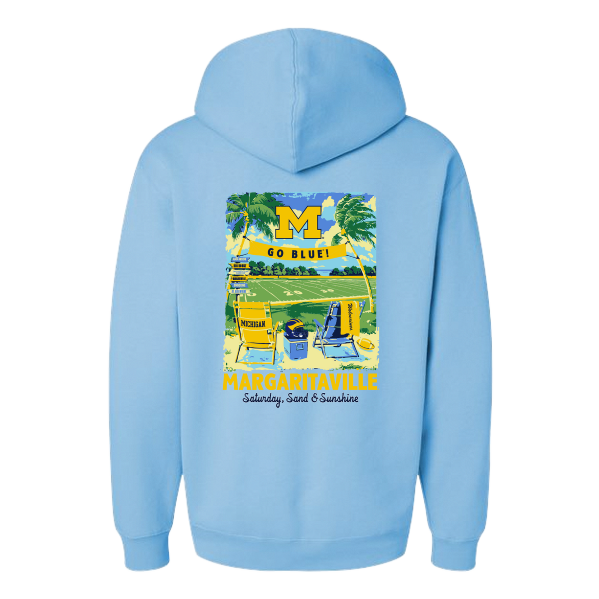 Margaritaville x Michigan Wolverines Collab Tailgate Hoodie