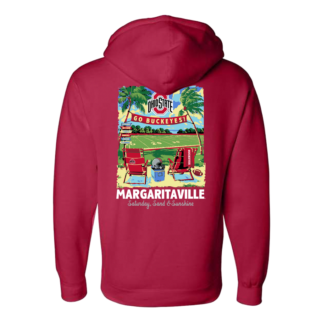 Margaritaville x Ohio State Buckeyes Collab Hoodie