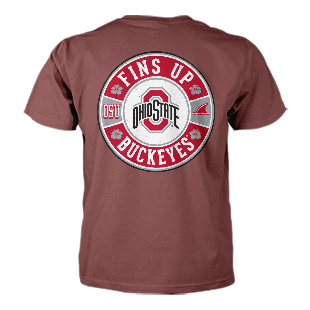 Margaritaville x Ohio State Buckeyes Collab Fins Up T-Shirt