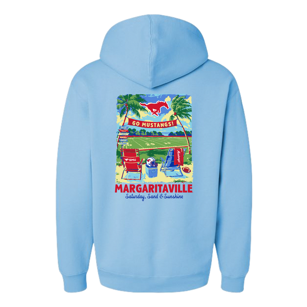 Margaritaville x SMU Mustangs Collab Tailgate Hoodie