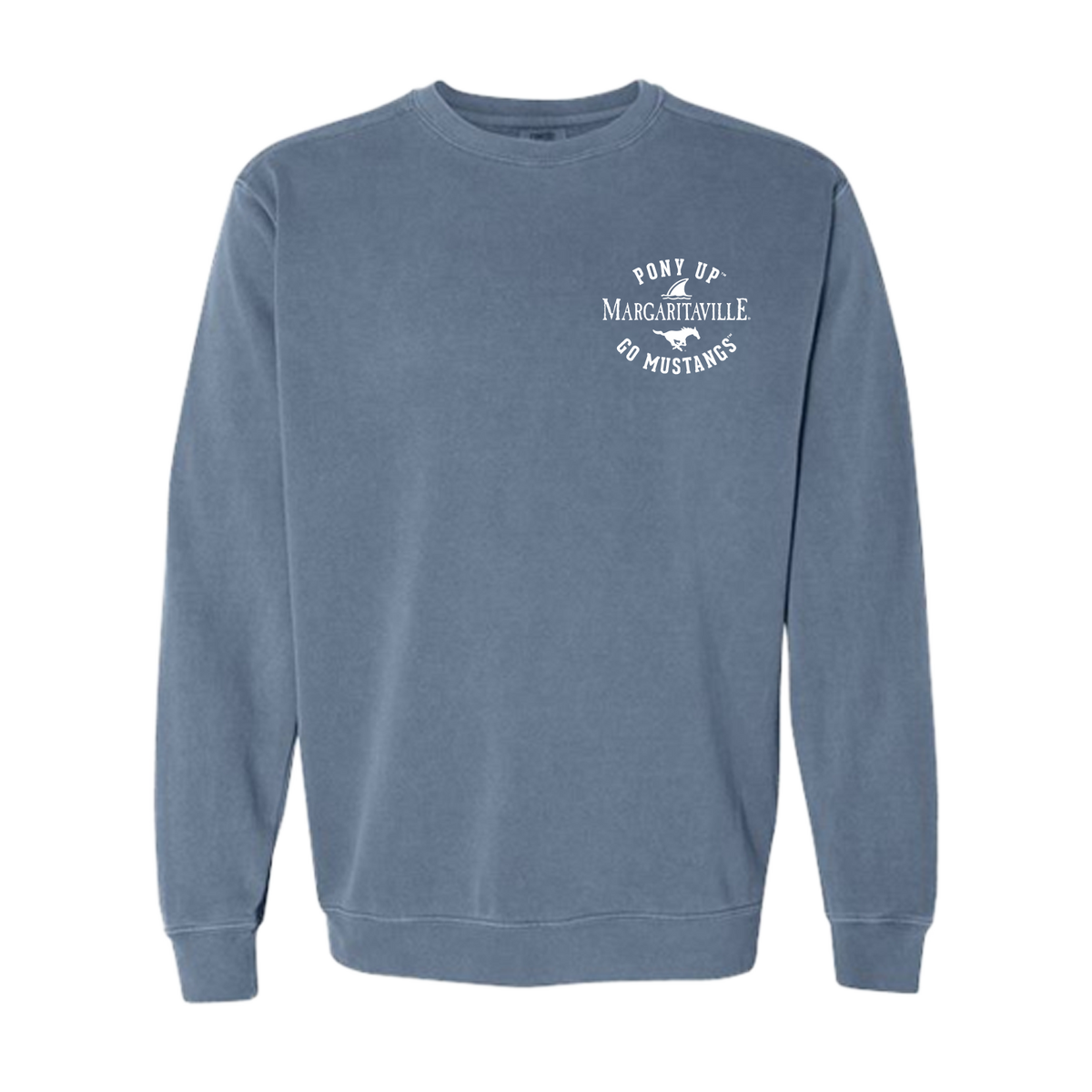 Margaritaville x SMU Mustangs Collab Fins Up Crew