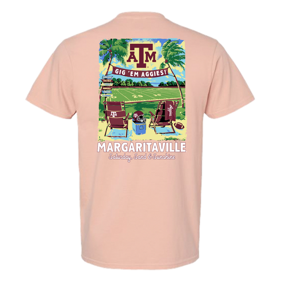 Margaritaville x Texas A&M Aggies Collab Tailgate T-Shirt