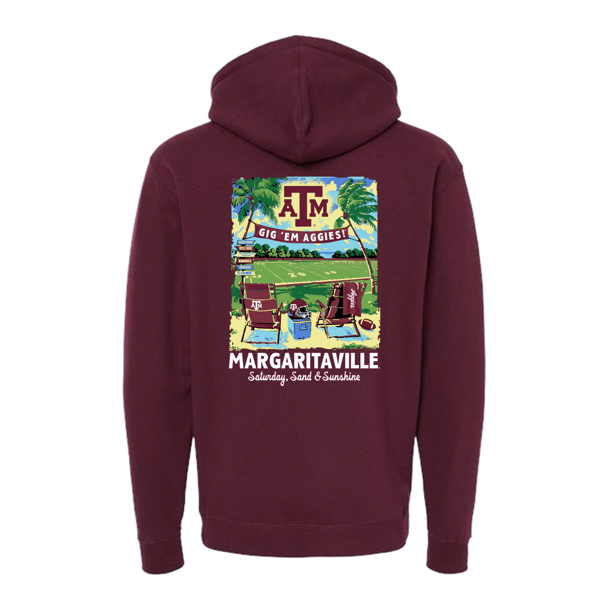 Margaritaville x Texas A&M Aggies Collab Tailgate Hoodie