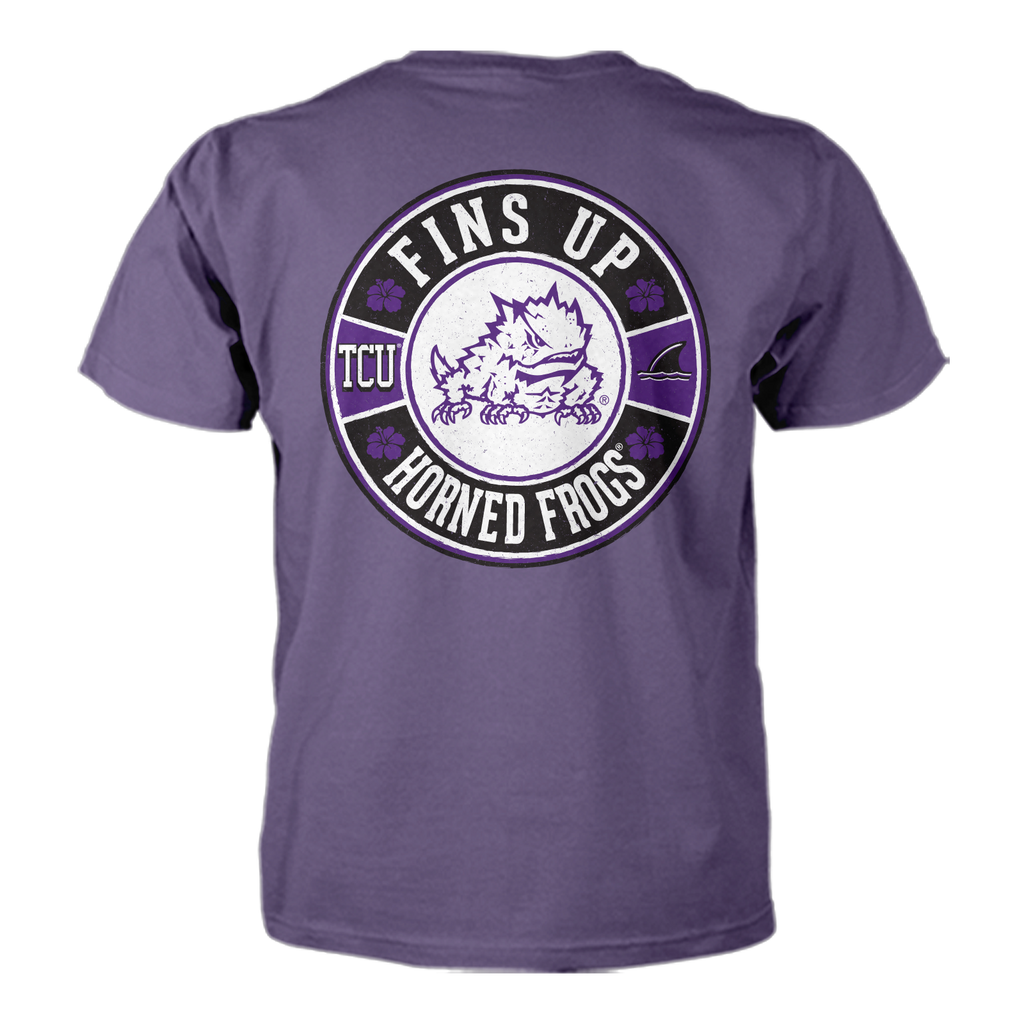 Margaritaville x TCU Horned Frogs Collab Fins Up T-Shirt