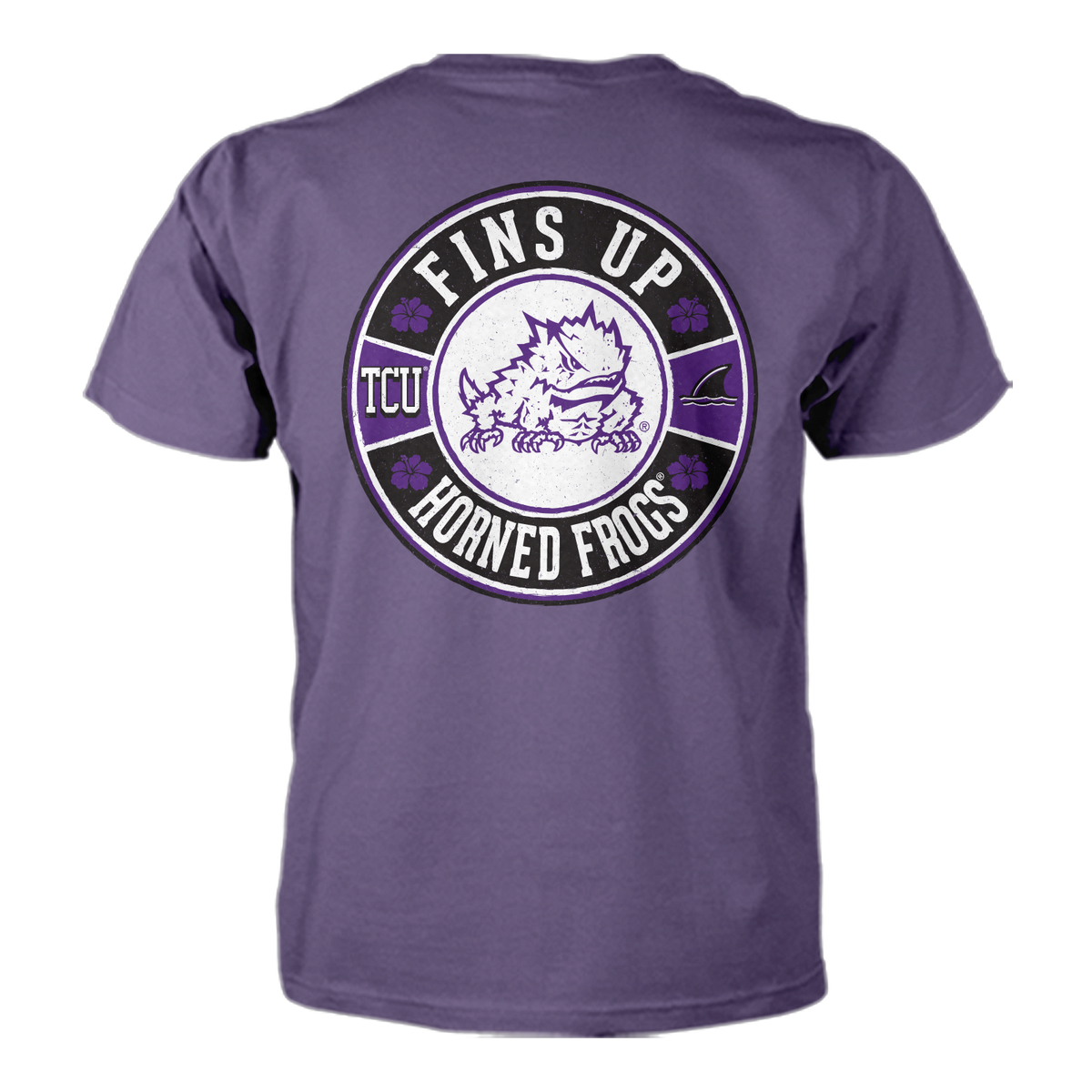 Margaritaville x TCU Horned Frogs Collab Fins Up T-Shirt