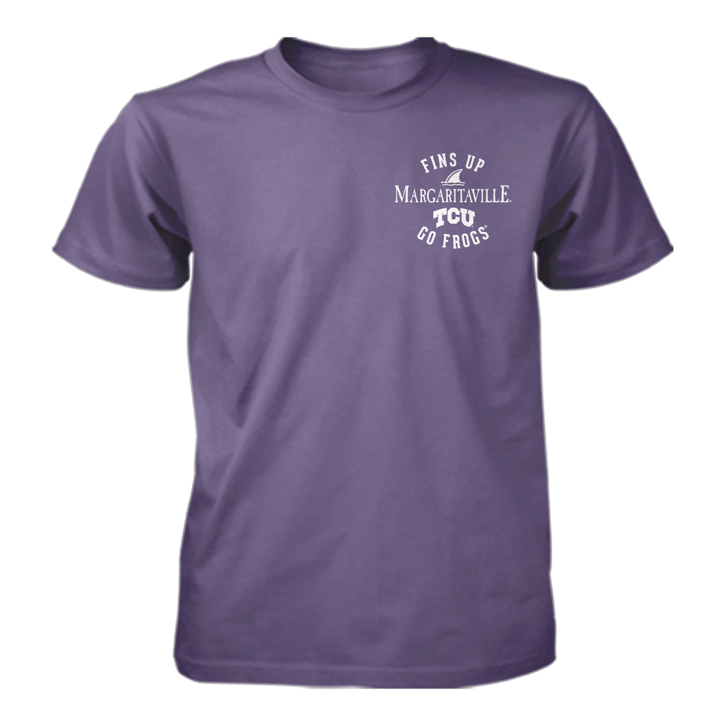 Margaritaville x TCU Horned Frogs Collab Fins Up T-Shirt