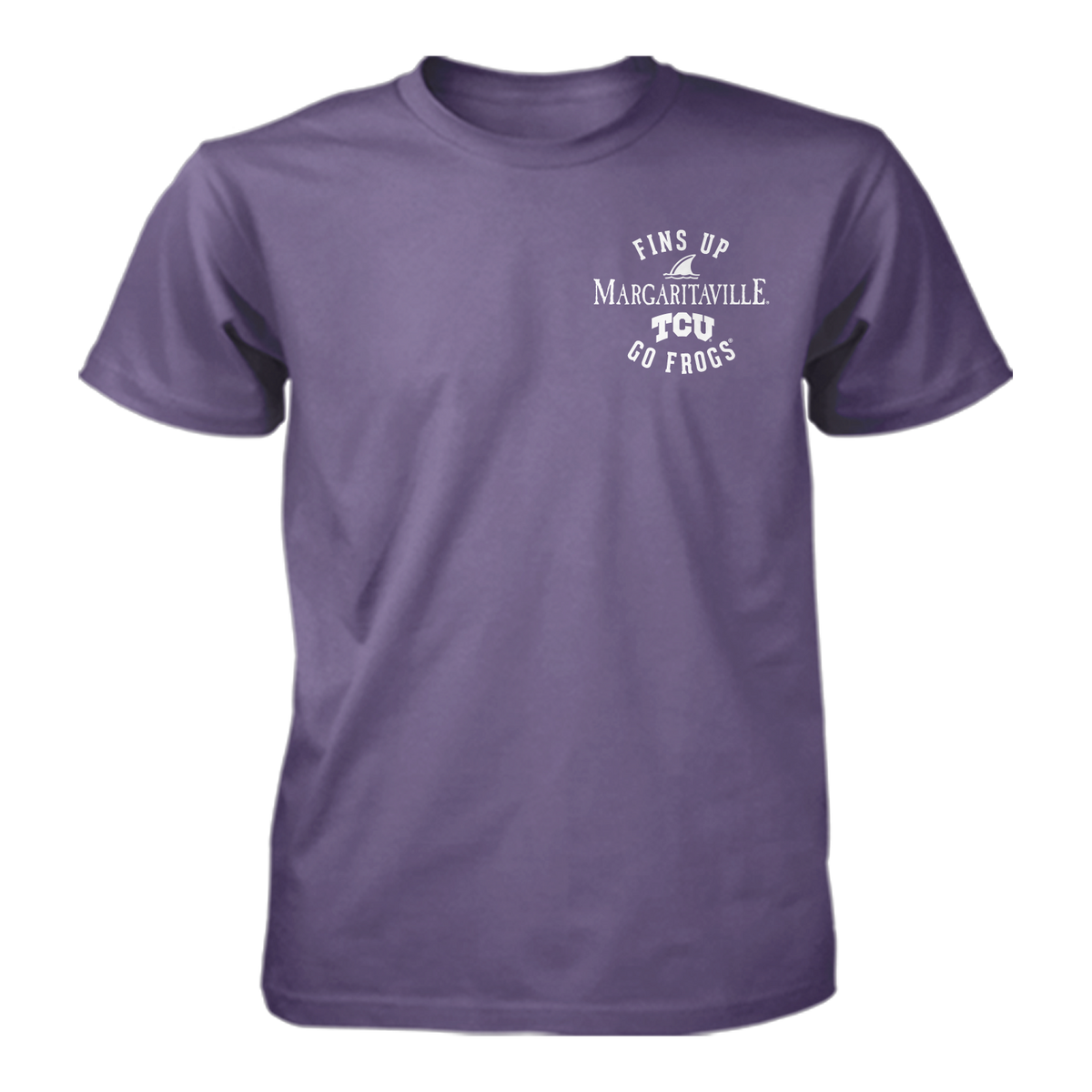 Margaritaville x TCU Horned Frogs Collab Fins Up T-Shirt