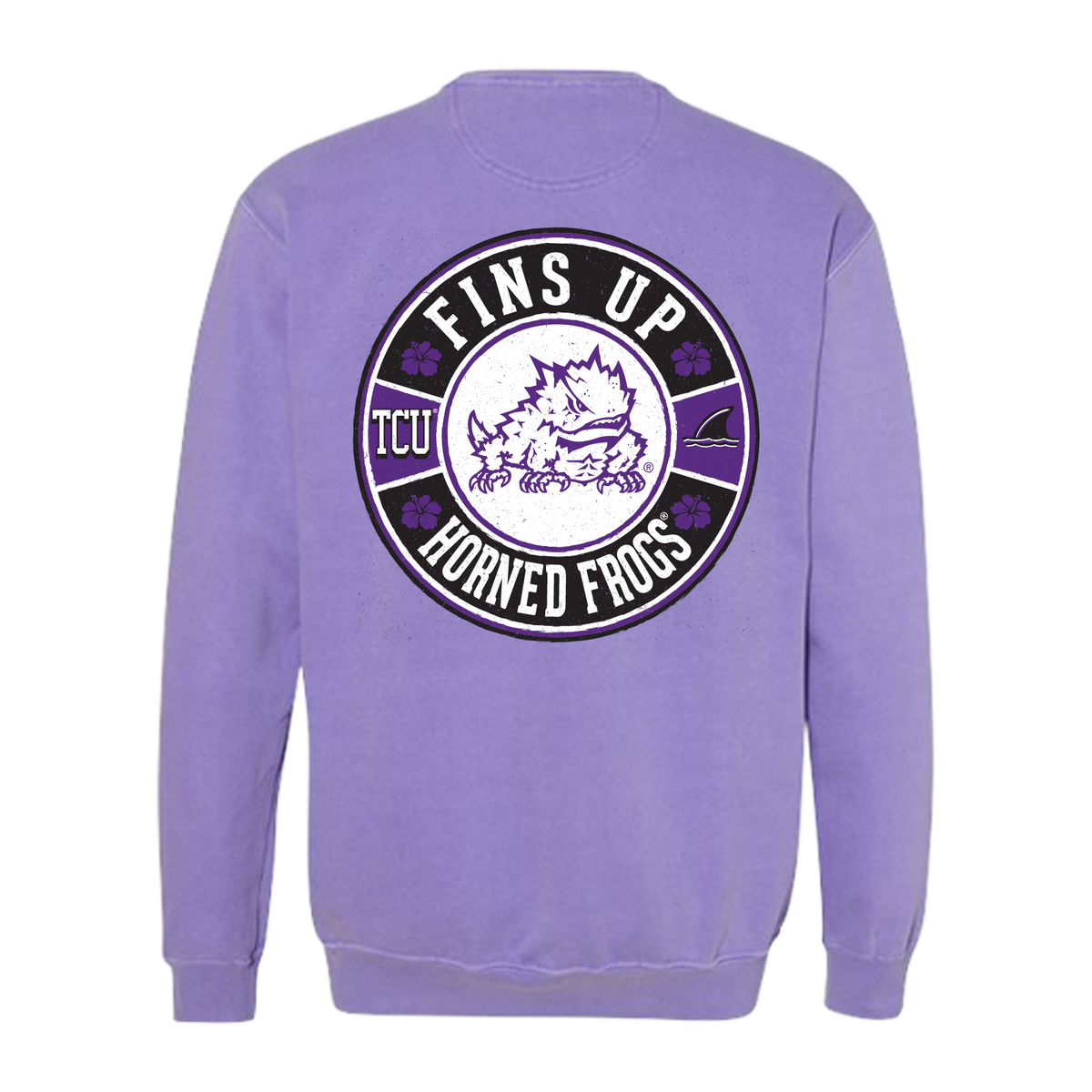 Margaritaville x TCU Horned Frogs Collab Fins Up Crew