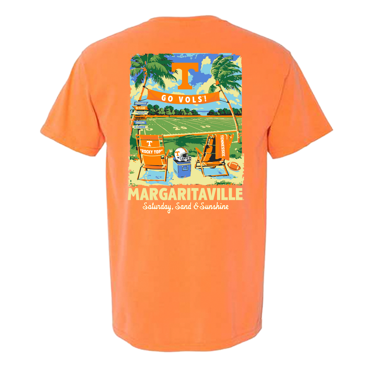 Margaritaville x Tennessee Volunteers Collab Tailgate T-Shirt