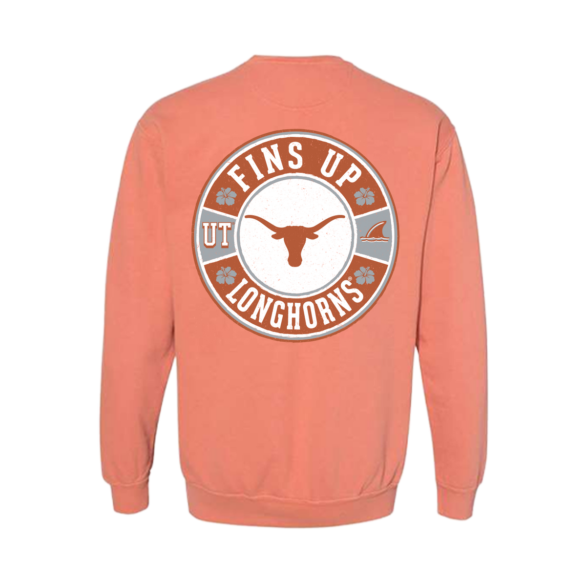 Margaritaville x Texas Longhorns Collab Fins Up Crew
