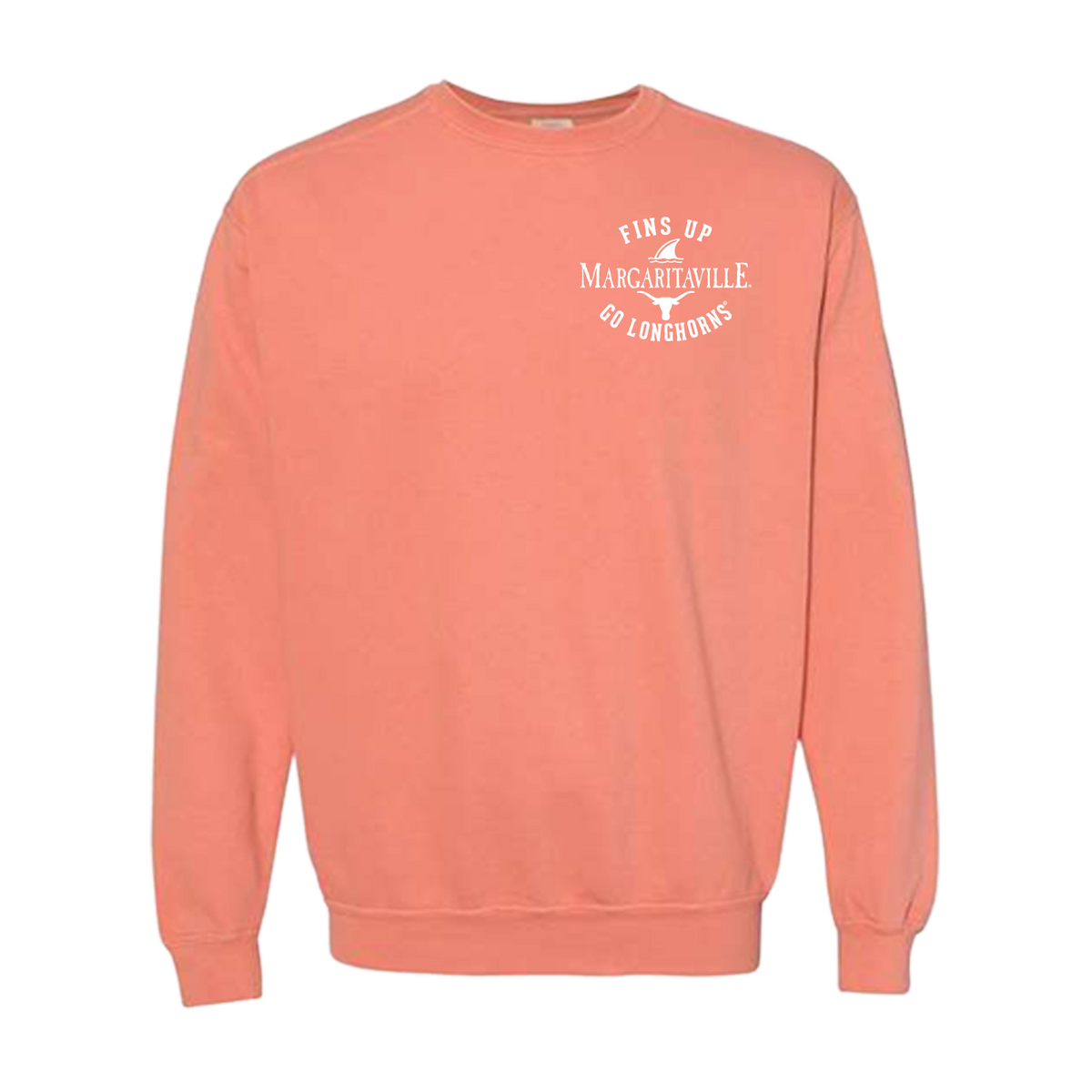 Margaritaville x Texas Longhorns Collab Fins Up Crew