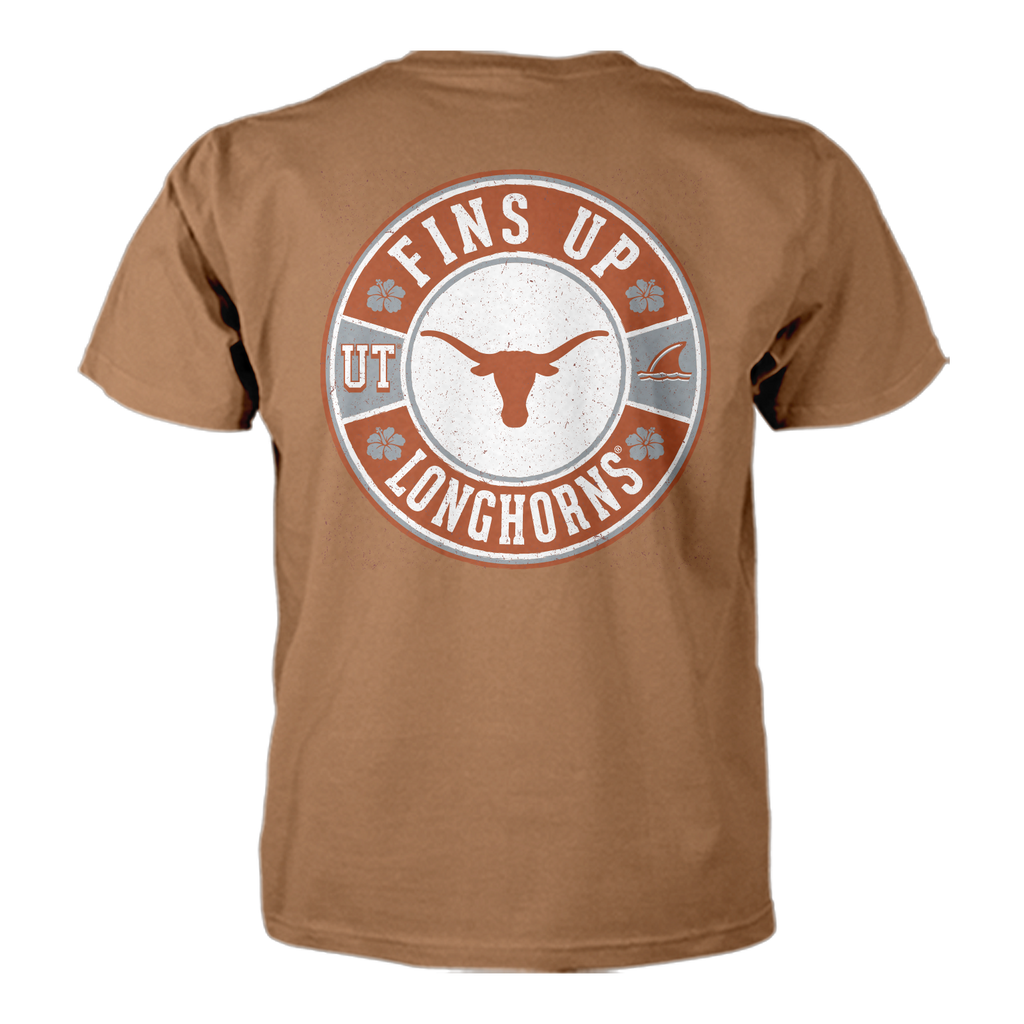 Margaritaville x Texas Longhorns Collab Fins Up T-Shirt