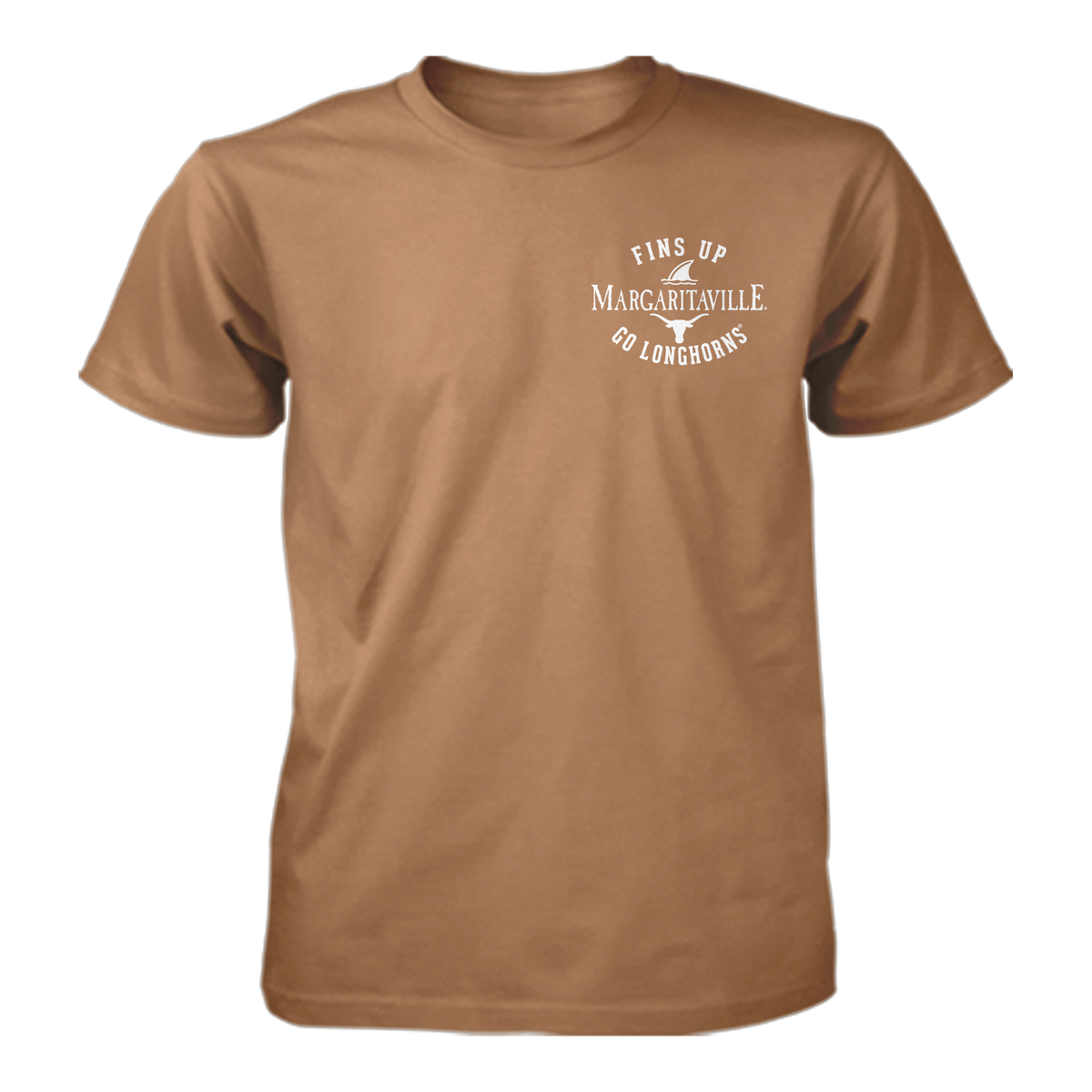 Margaritaville x Texas Longhorns Collab Fins Up T-Shirt