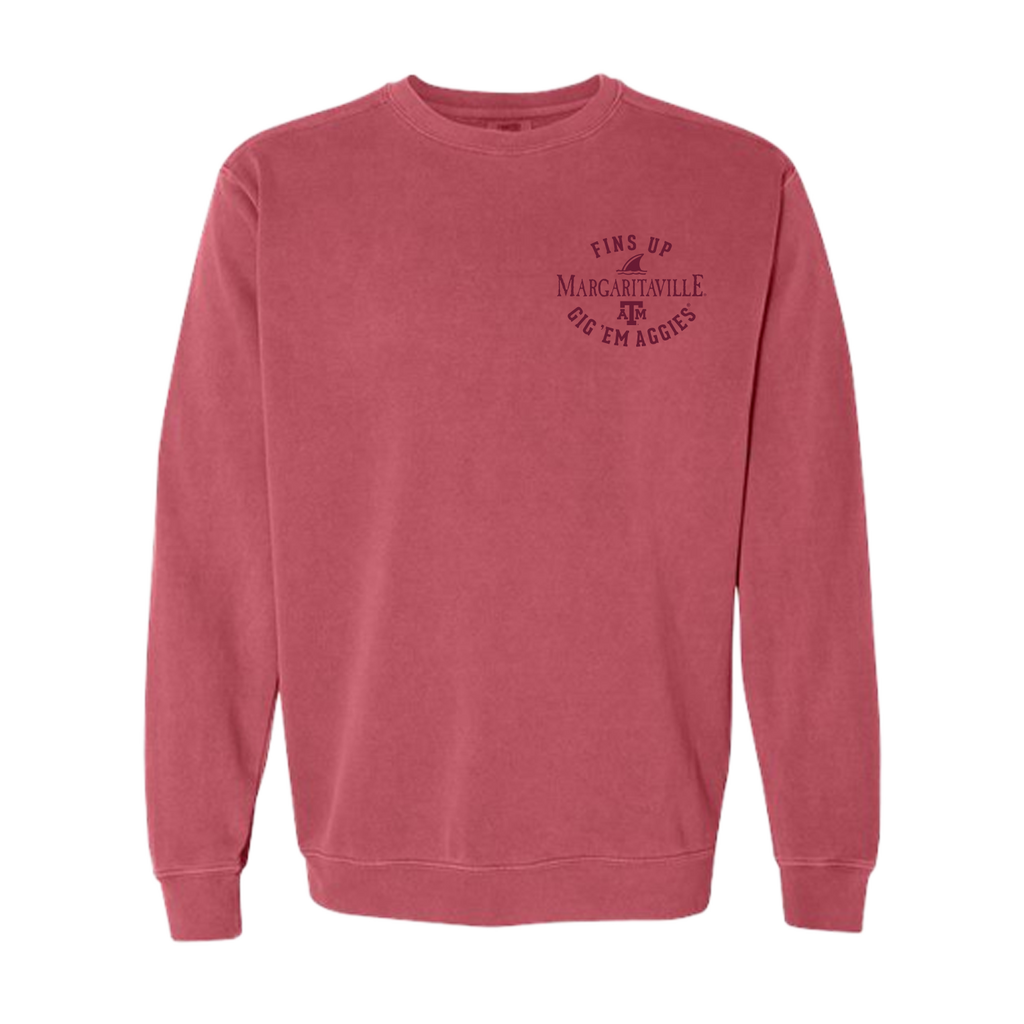 Margaritaville x Texas A&M Aggies Collab Fins Up Crew