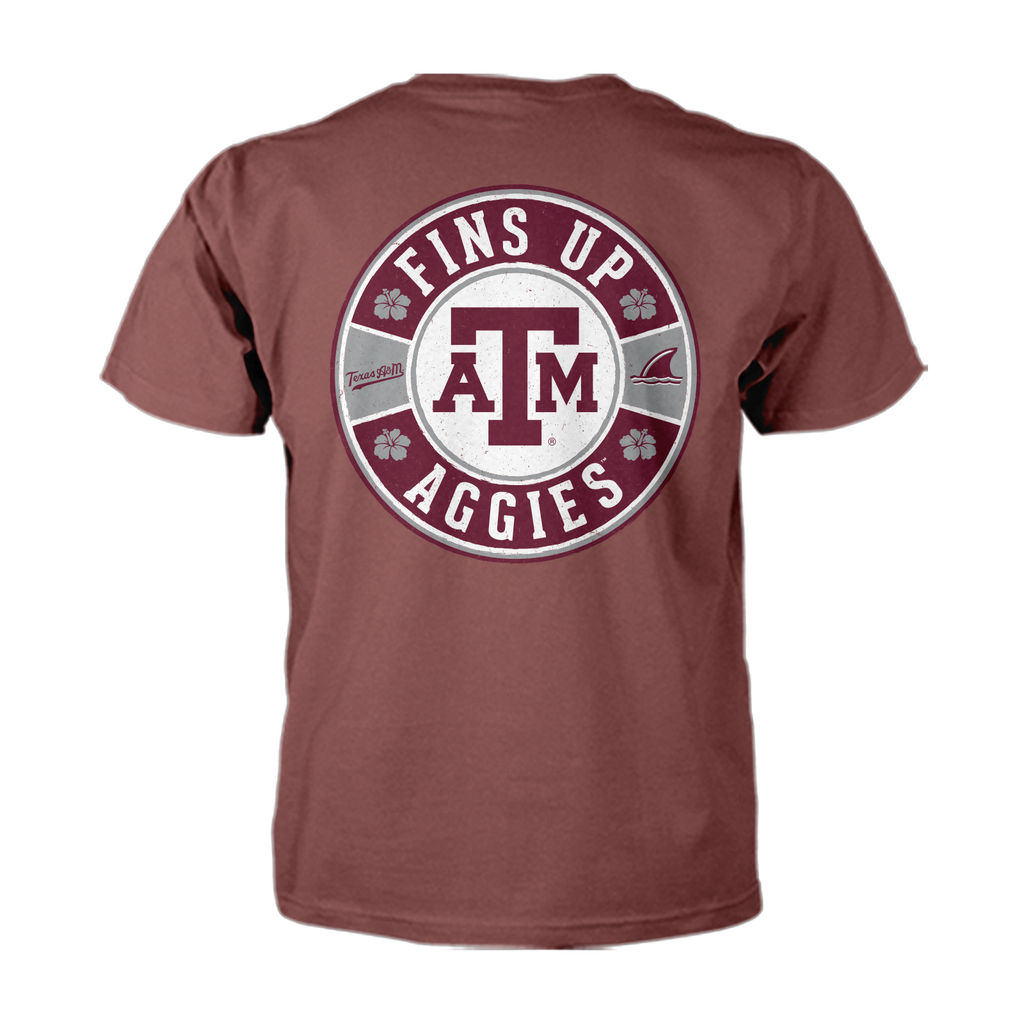 Margaritaville x Texas A&M Aggies Collab Fins Up T-Shirt