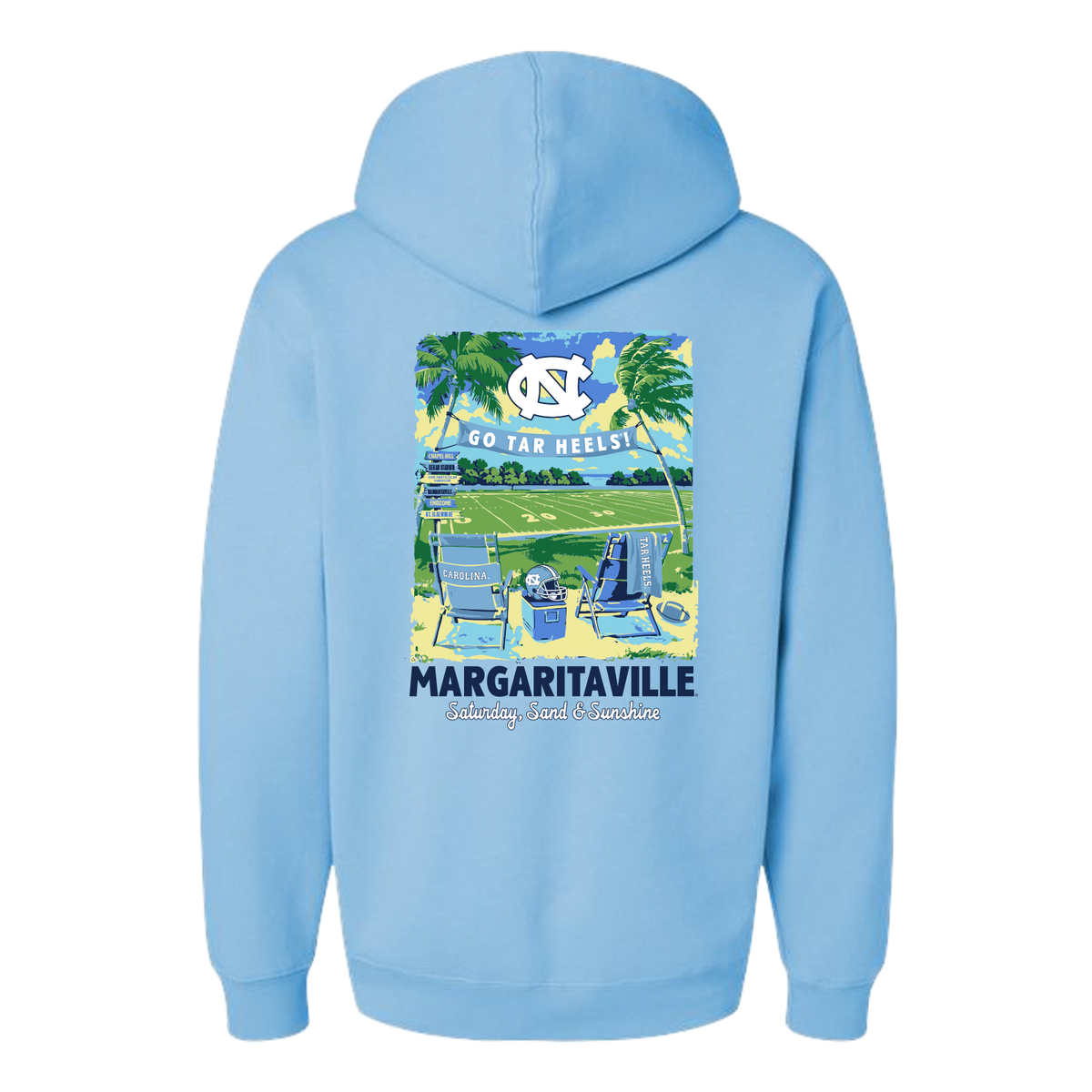 Margaritaville x North Carolina Tarheels Collab Hoodie