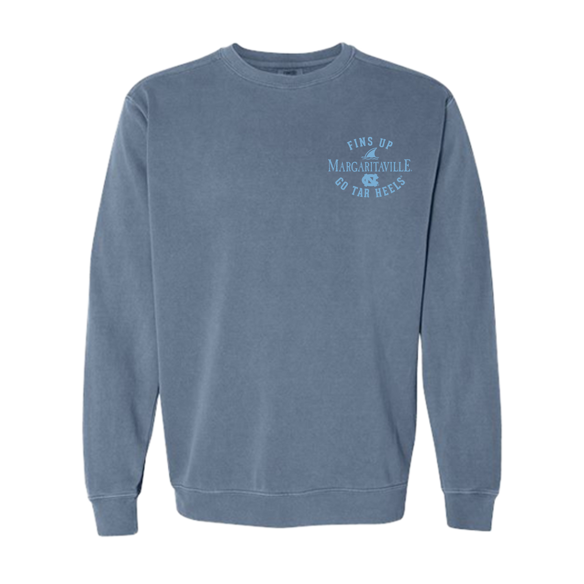 Margaritaville x North Carolina Tarheels Collab Fins Up Crew