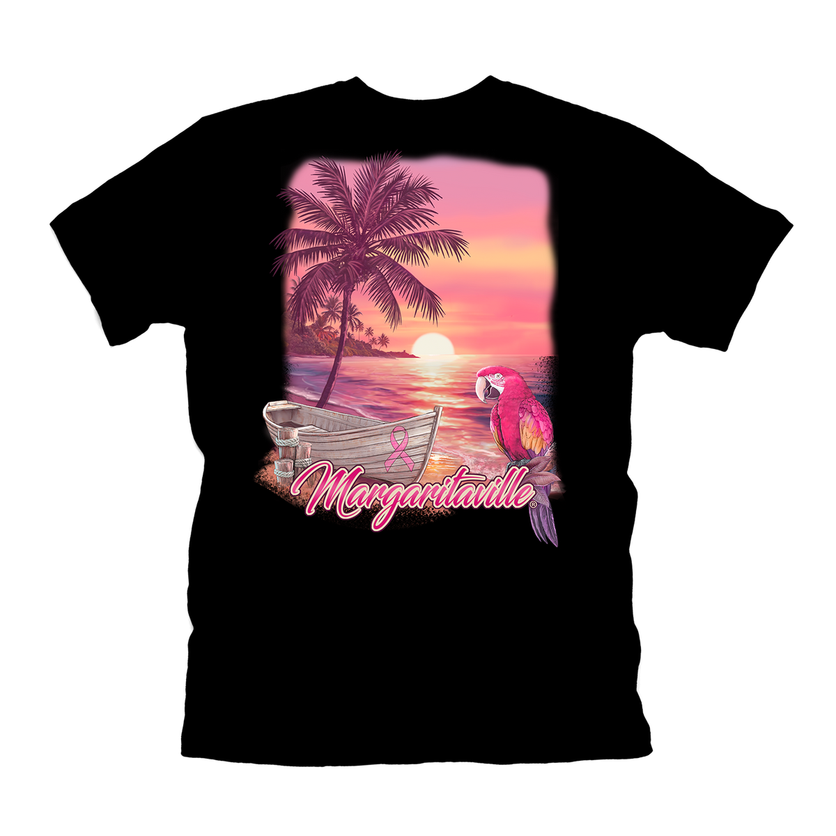 Breast Cancer Awareness Margaritaville 2026 T-Shirt
