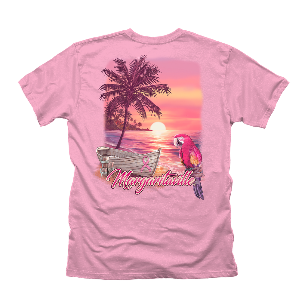 Breast Cancer Awareness Margaritaville 2026 T-Shirt