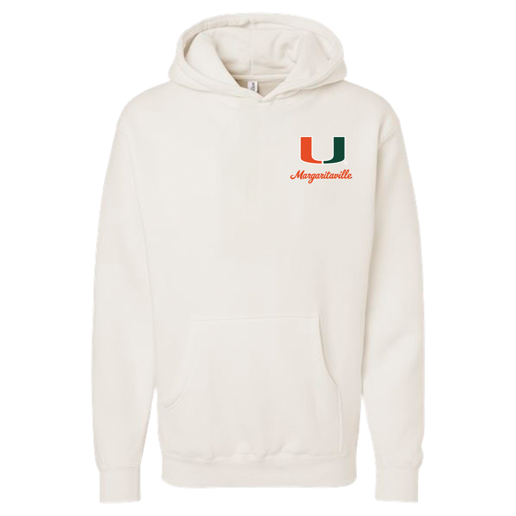 Margaritaville x Miami Hurricanes Collab Mascot Hoodie
