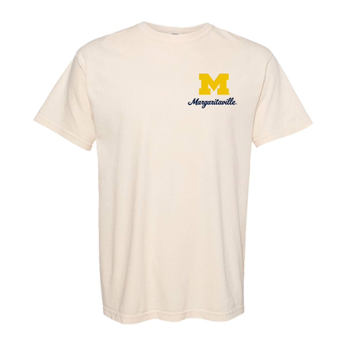 Margaritaville x Michigan Wolverines Collab Helmet T-Shirt