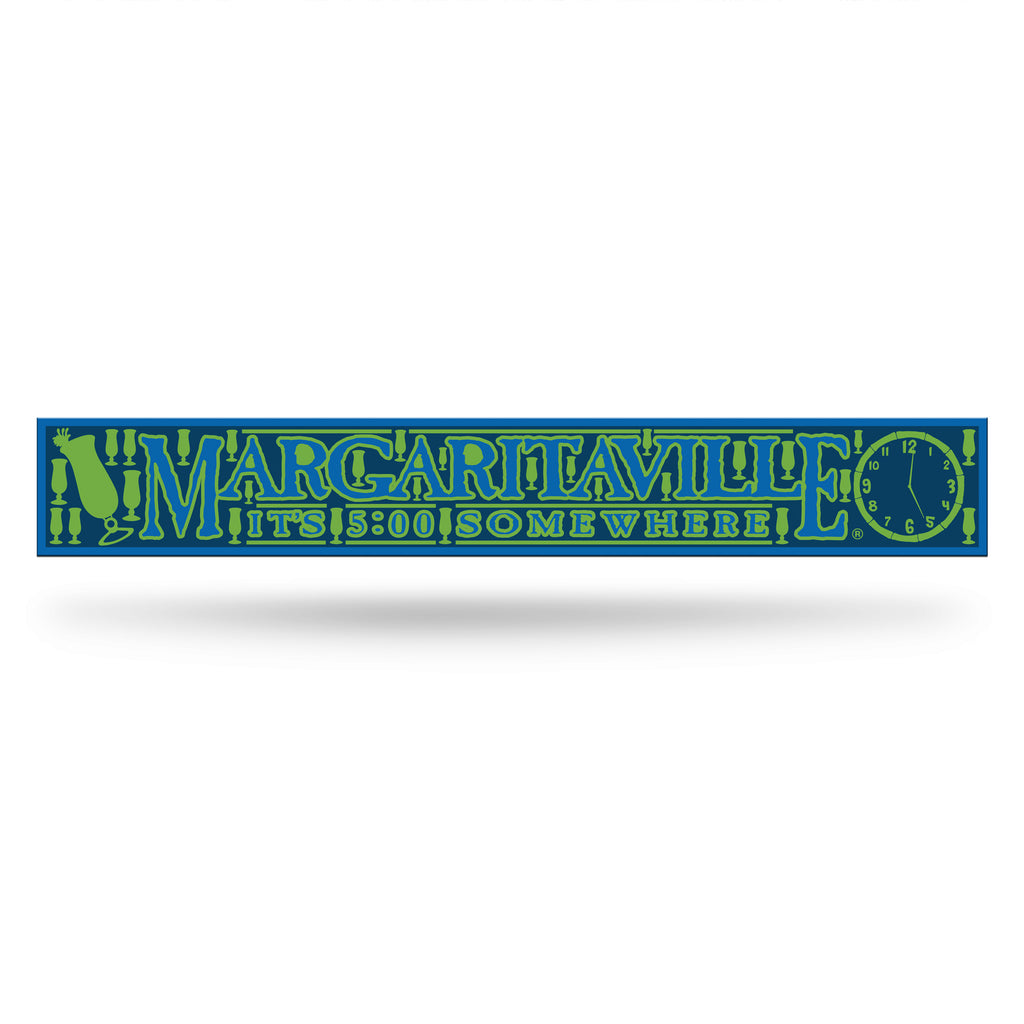 5 O'clock Somewhere Clock Bar Mat